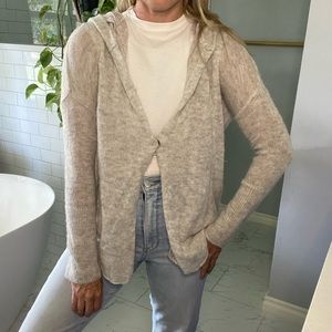 Anthropologie Moth Cardigan with Hood - One Button